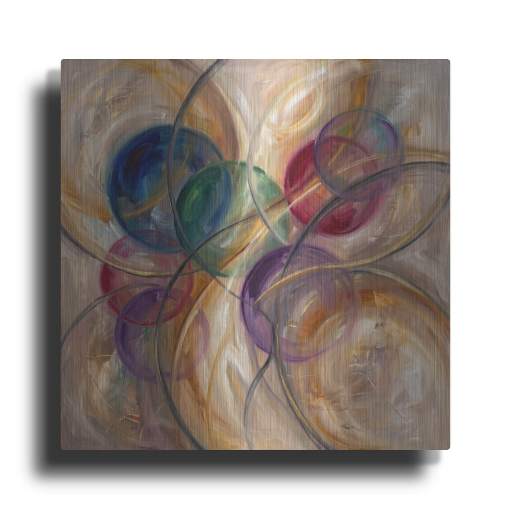 'Abstract Symphony II' by Veve – Metal Wall Art