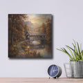 'Autumn Valley' by Veve – Metal Wall Art, 12x12 room view