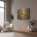 'Autumn’s Golden Touch' by Veve – Metal Wall Art, 16x12 room view