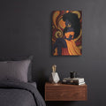'Beauty' by Veve – Metal Wall Art, 12x16 room view