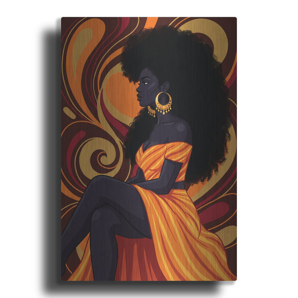 'Beauty' by Veve – Metal Wall Art