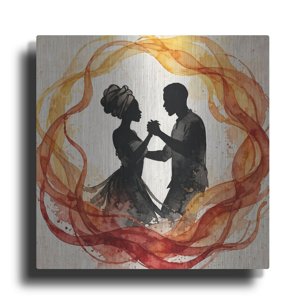 'Beginning of We' by Veve – Metal Wall Art