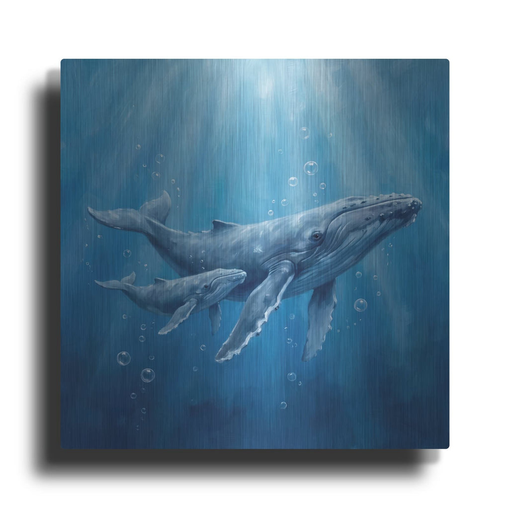 'Beneath the Light' by Veve – Metal Wall Art