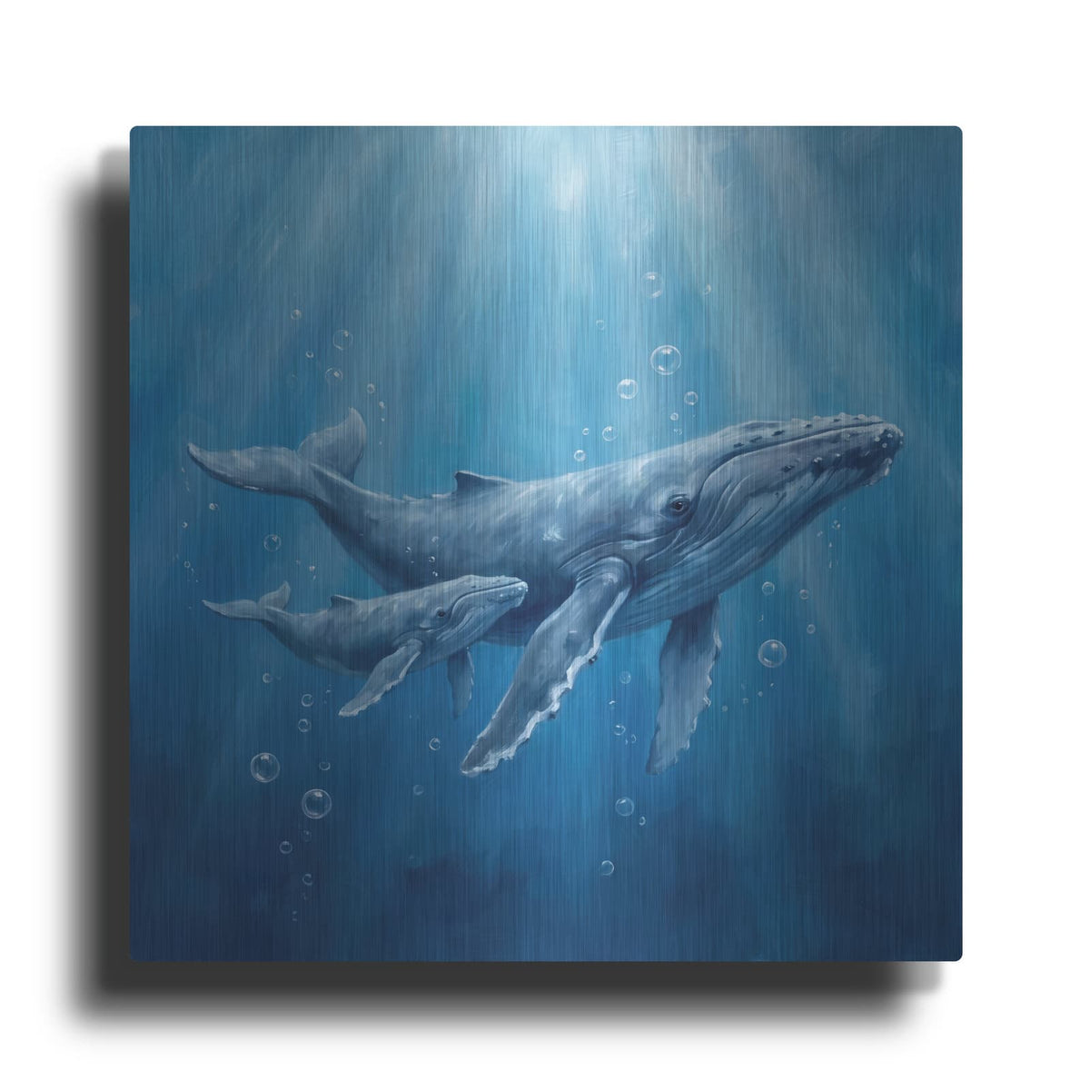 'Beneath the Light' by Veve – Metal Wall Art