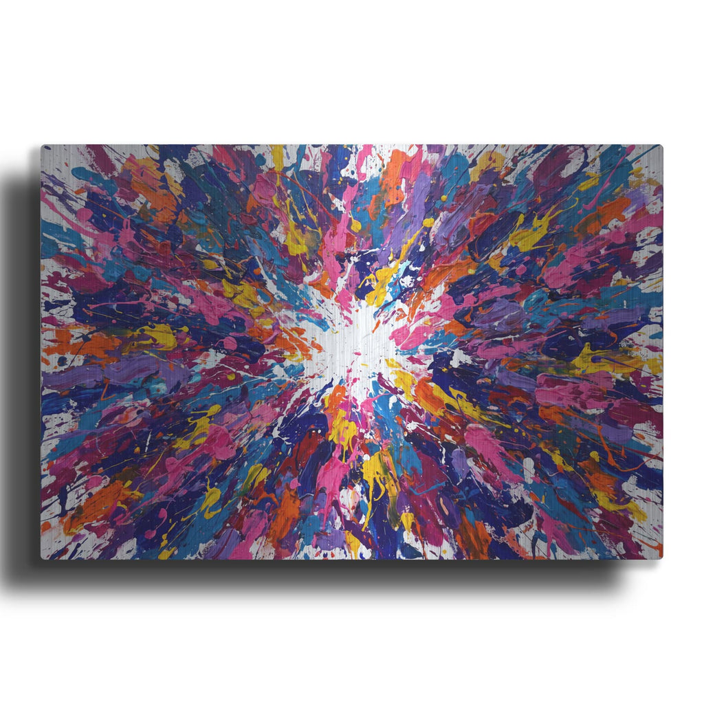 'Burst of Joy' by Veve – Metal Wall Art