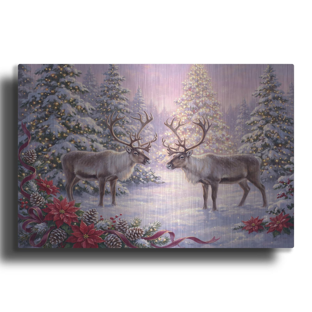 'Christmas Wonderland' by Veve – Metal Wall Art
