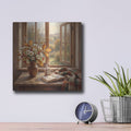 'Cozy October Morning (1)' by Veve – Metal Wall Art, 12x12 room view