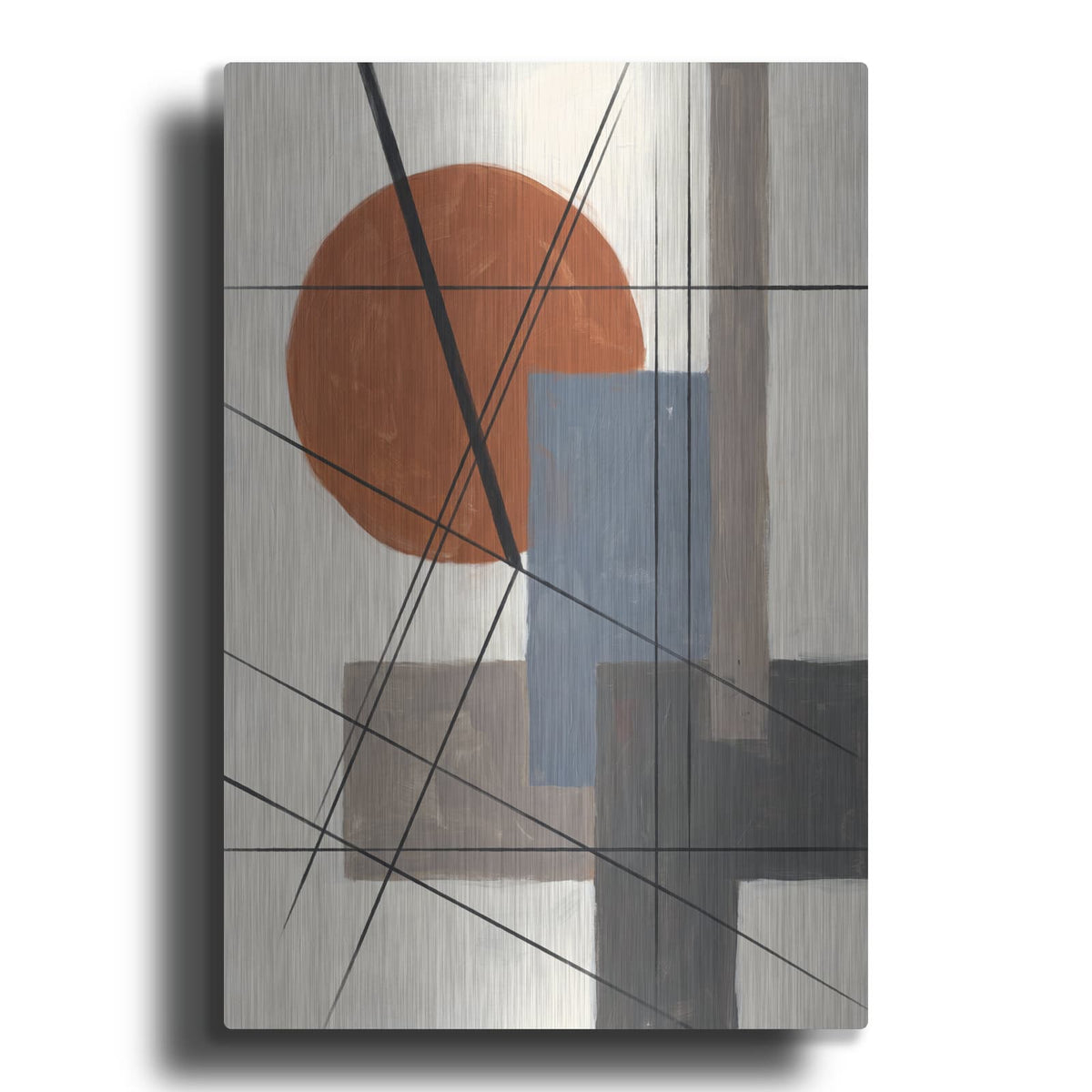 'Crossroads' by Veve – Metal Wall Art