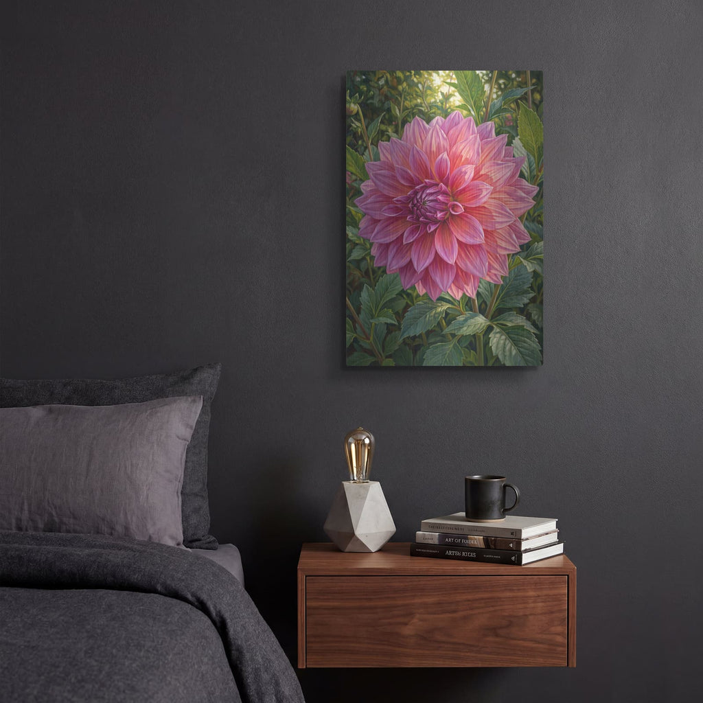 'Dalia' by Veve – Metal Wall Art, 12x16 room view