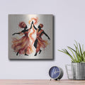 'Dance of the Heart' by Veve – Metal Wall Art, 12x12 room view