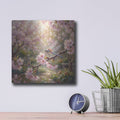 'Dragonfly and Cherry Blossom' by Veve – Metal Wall Art, 12x12 room view