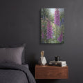 'Foxglove Spires' by Veve – Metal Wall Art, 12x16 room view