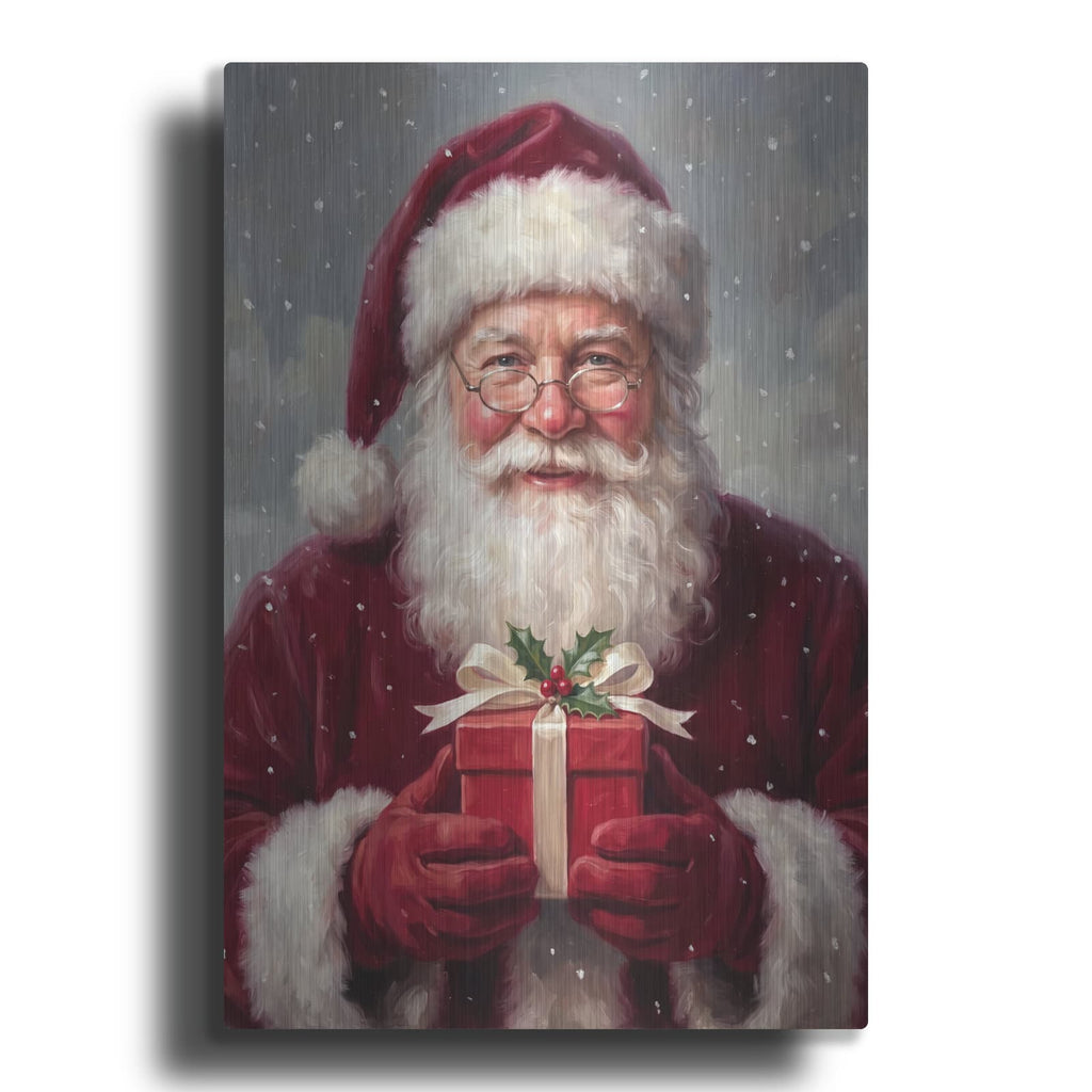 'From Santa Just for You' by Veve – Metal Wall Art