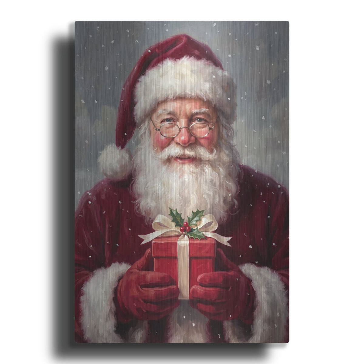 'From Santa Just for You' by Veve – Metal Wall Art