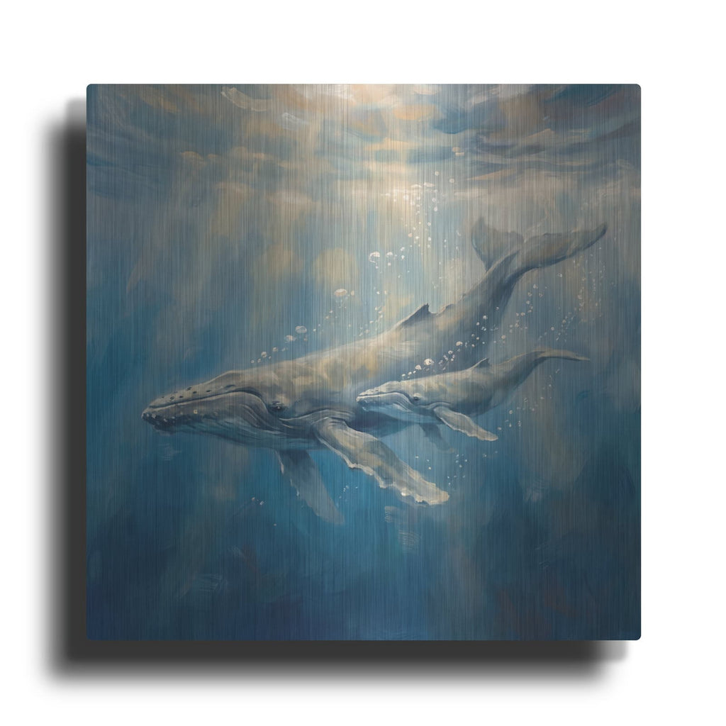 'Gentle Giants' by Veve – Metal Wall Art