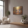 'Halloween Dogs in Costumes' by Veve – Metal Wall Art, 16x12 room view