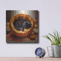 'Hollow Hideaway' by Veve – Metal Wall Art, 12x12 room view