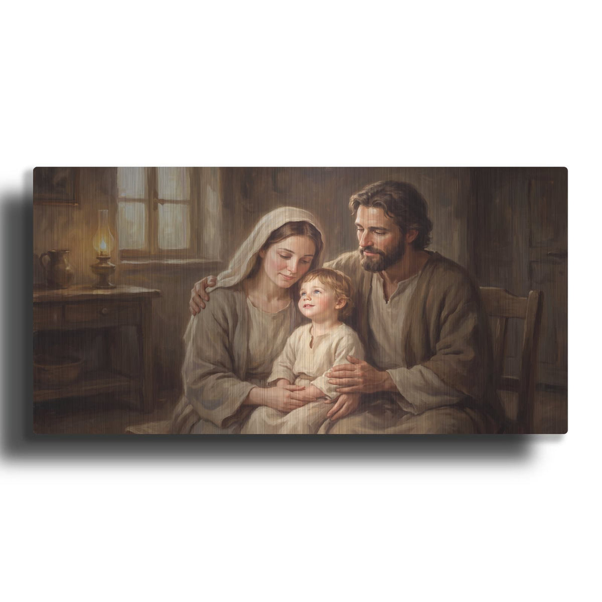 'Holy Family' by Veve – Metal Wall Art