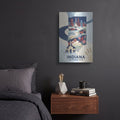 'Indiana The Hoosier State II (1)' by Veve – Metal Wall Art, 12x16 room view