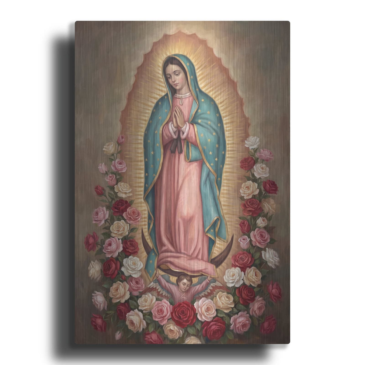 'Lady Guadalupe' by Veve – Metal Wall Art