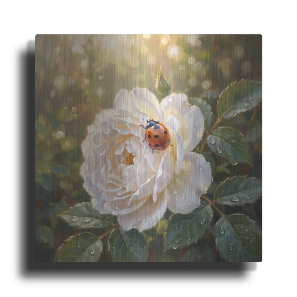 'Ladybug' by Veve – Metal Wall Art