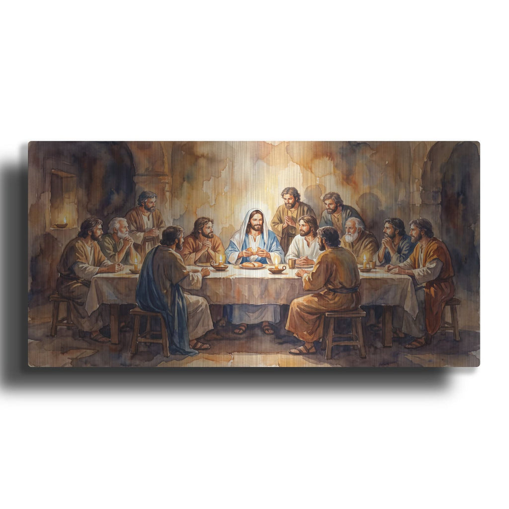 'Last Supper II' by Veve – Metal Wall Art