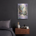 'Louisiana The Pelican State II' by Veve – Metal Wall Art, 12x16 room view