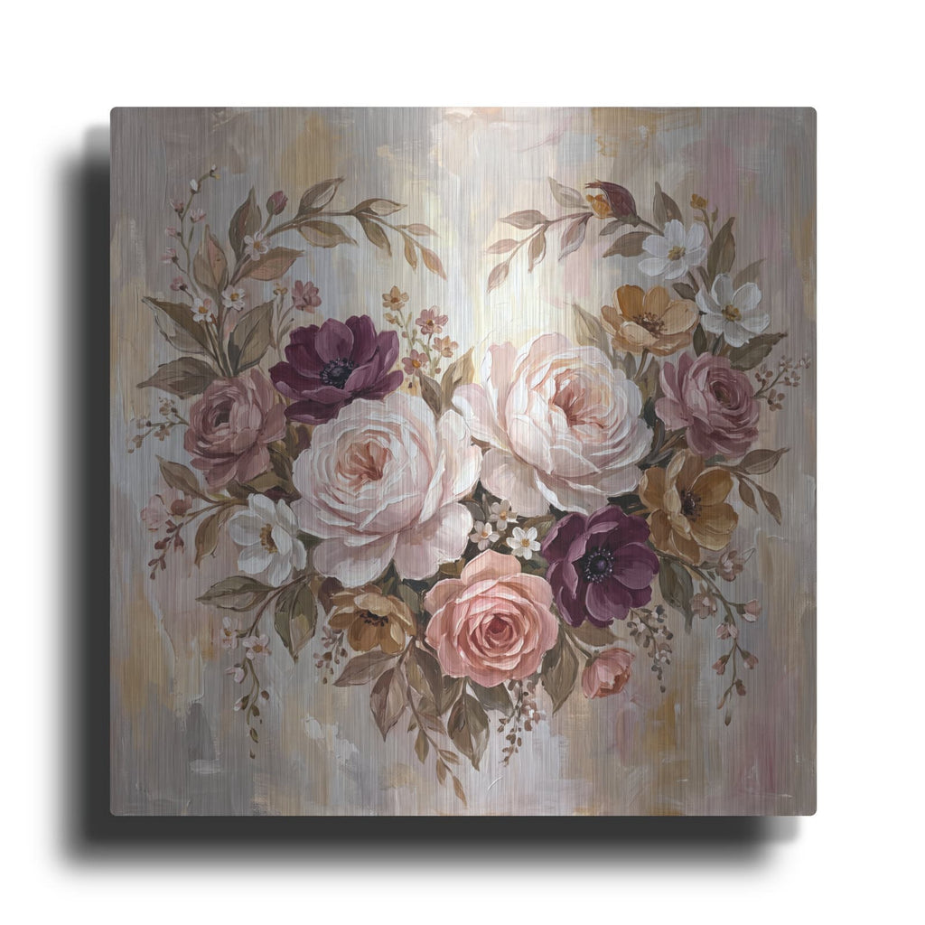 'Love Bloom' by Veve – Metal Wall Art