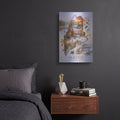 'Maine The Pine Tree State II' by Veve – Metal Wall Art, 12x16 room view