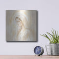 'Mary Portrait' by Veve – Metal Wall Art, 12x12 room view
