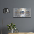 'Mecca Kaaba' by Veve – Metal Wall Art, 24x12 room view