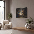 'Nativity Holy Family' by Veve – Metal Wall Art, 16x12 room view