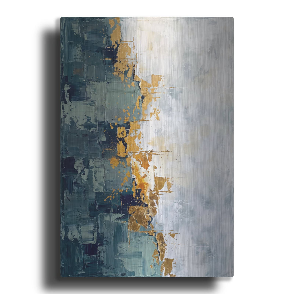 'Ocean's Edge' by Veve – Metal Wall Art