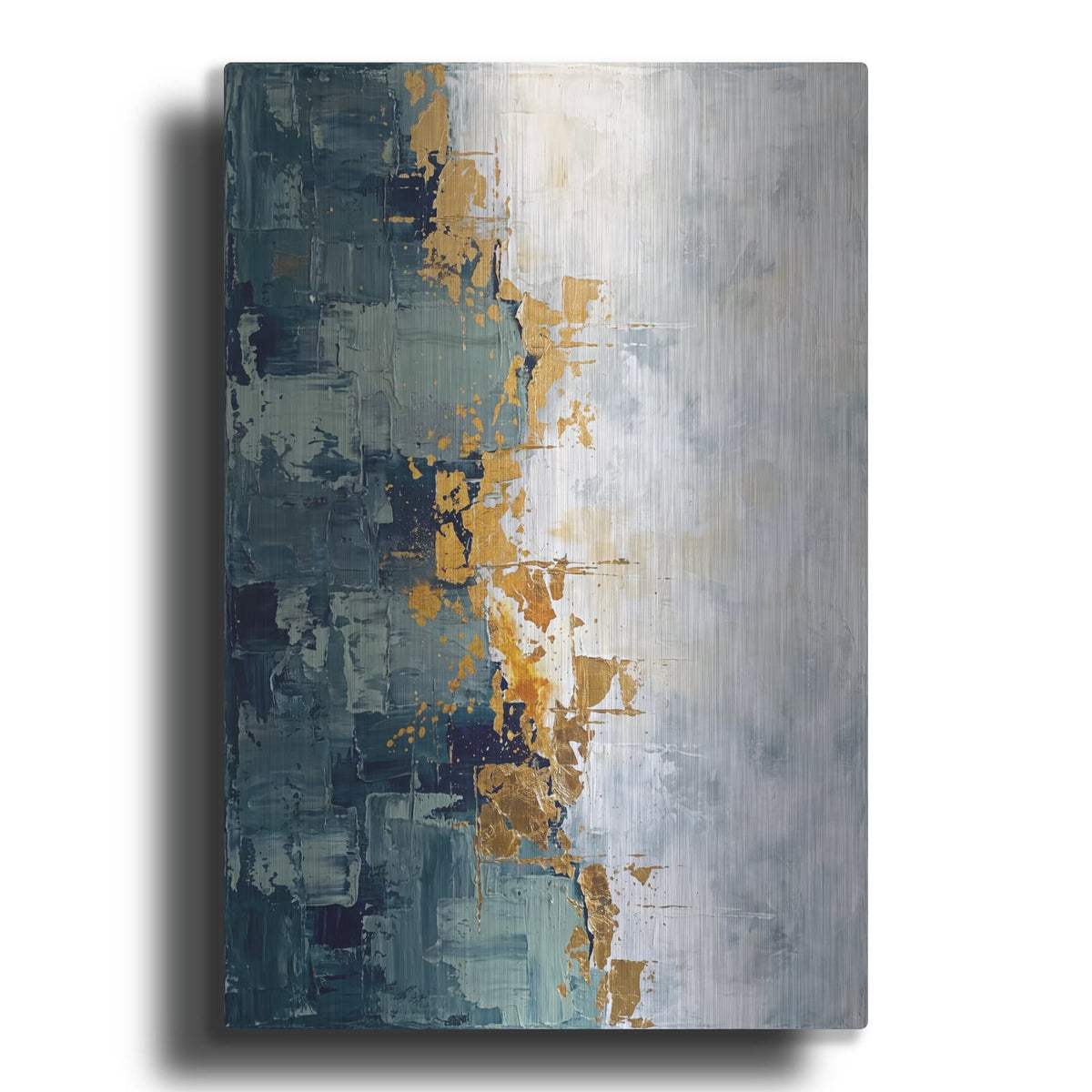 'Ocean's Edge' by Veve – Metal Wall Art