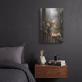 'Pages of Autumn' by Veve – Metal Wall Art, 12x16 room view