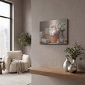 'Persian Cat in Laundry Basket' by Veve – Metal Wall Art, 16x12 room view