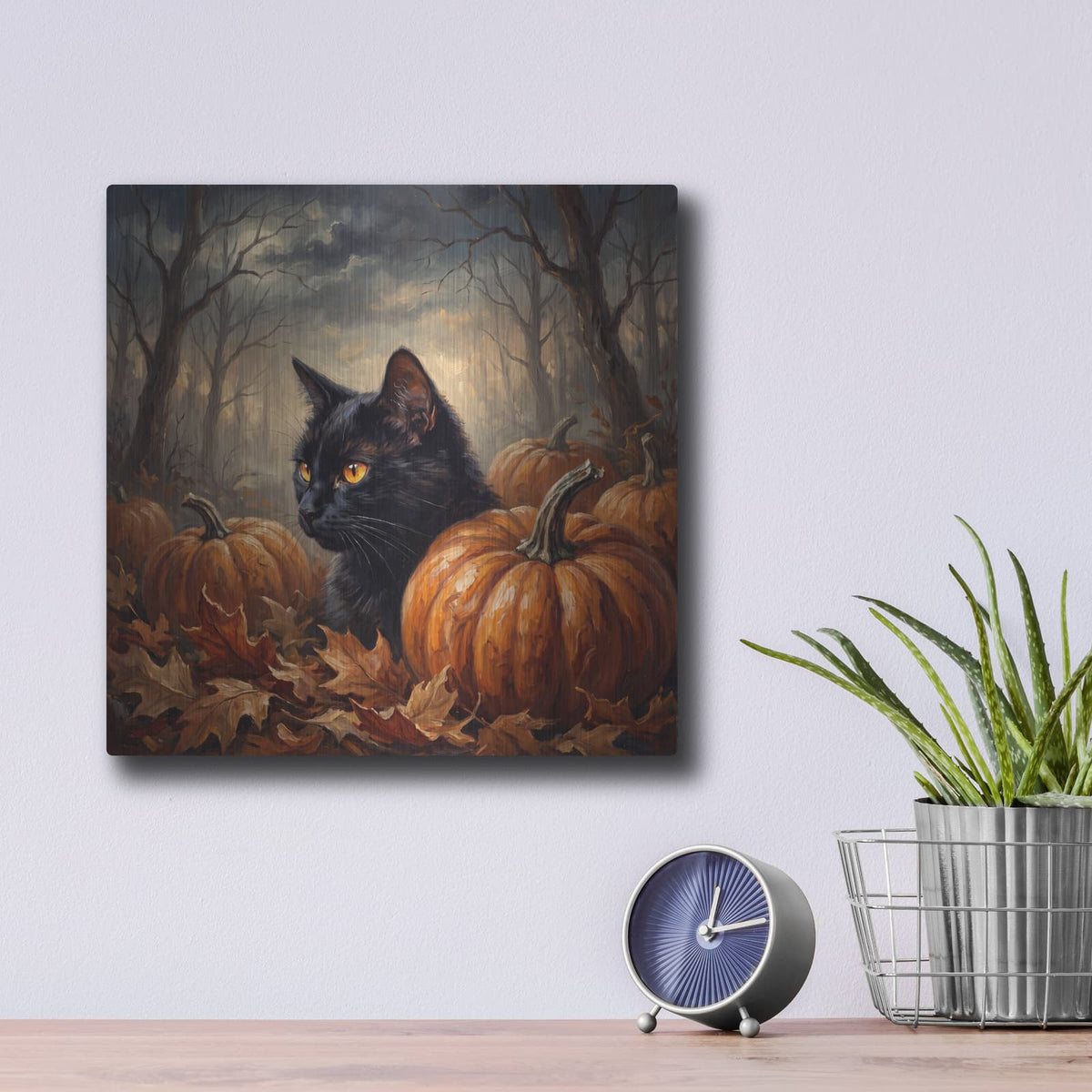 'Porch Perch' by Veve – Metal Wall Art, 12x12 room view