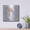 'Praying Angel' by Veve – Metal Wall Art, 12x12 room view