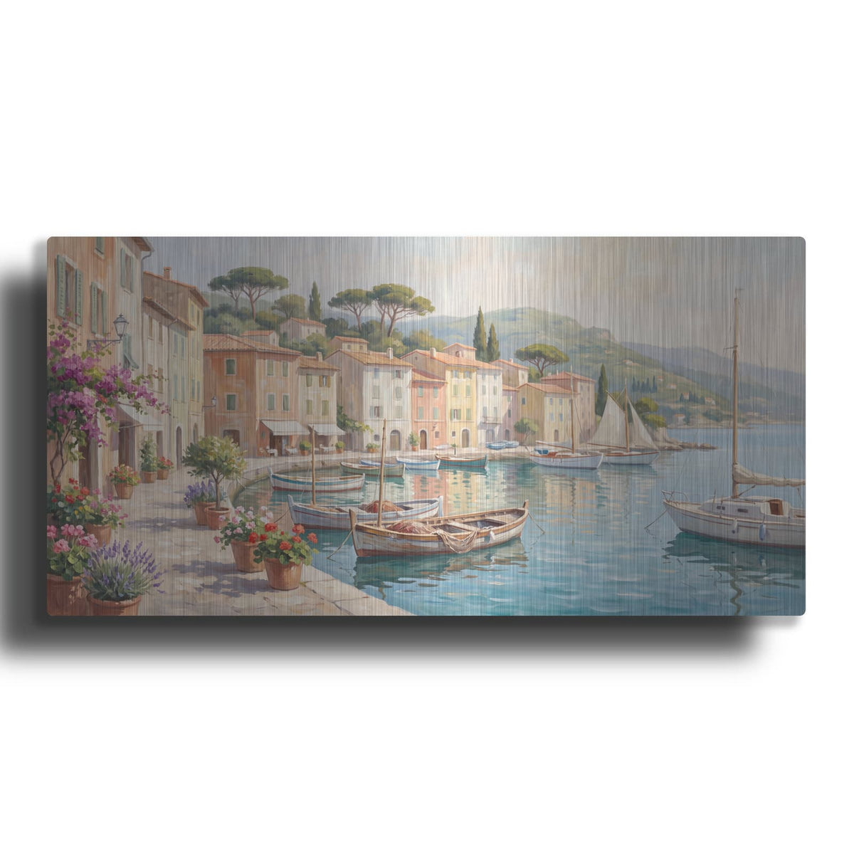'Seaside Romance' by Veve – Metal Wall Art