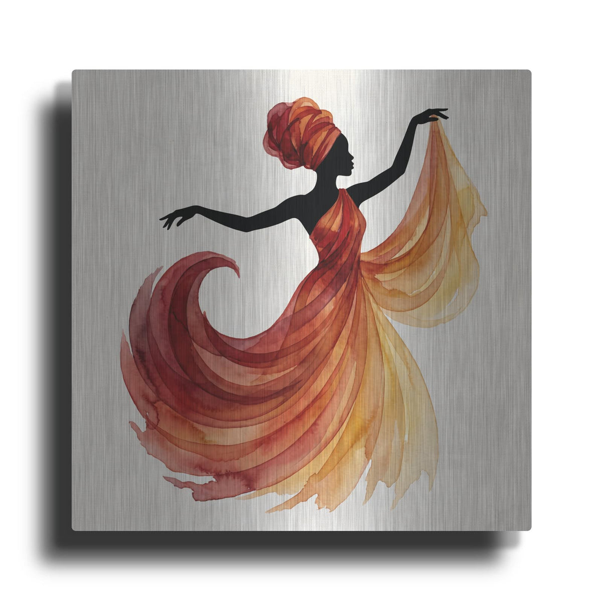 'Soul in Motion' by Veve – Metal Wall Art