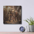 'Steampunk Dragon' by Veve – Metal Wall Art, 12x12 room view