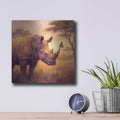 'Strength Meets Grace' by Veve – Metal Wall Art, 12x12 room view