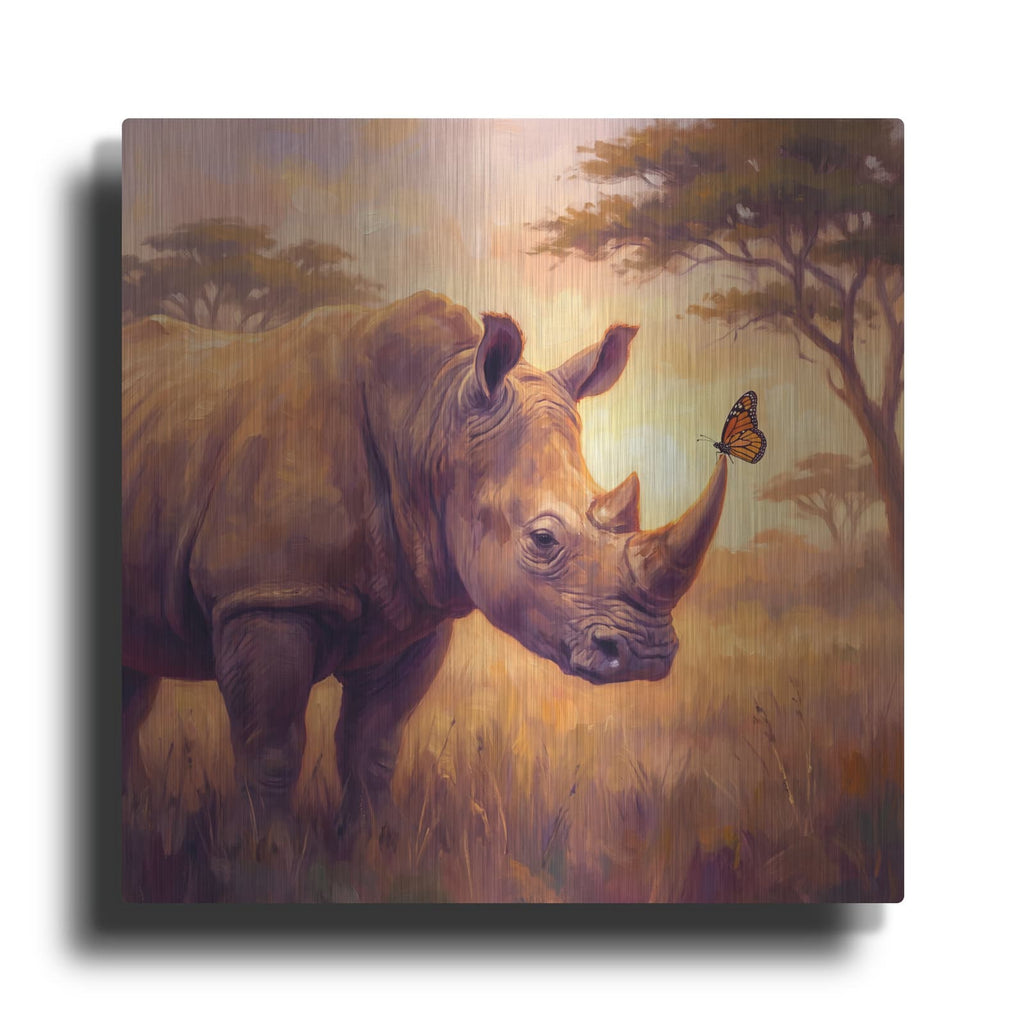 'Strength Meets Grace' by Veve – Metal Wall Art