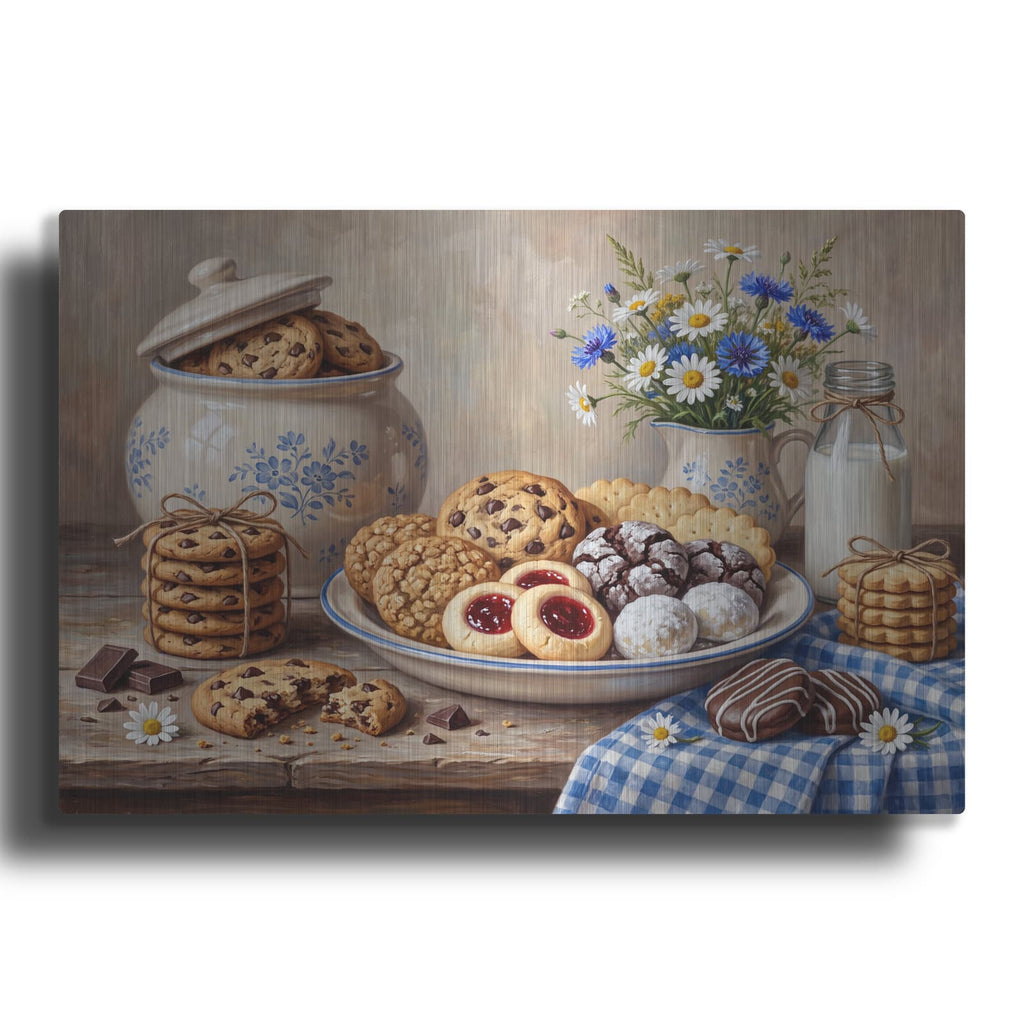 'The Art of Cookies' by Veve – Metal Wall Art