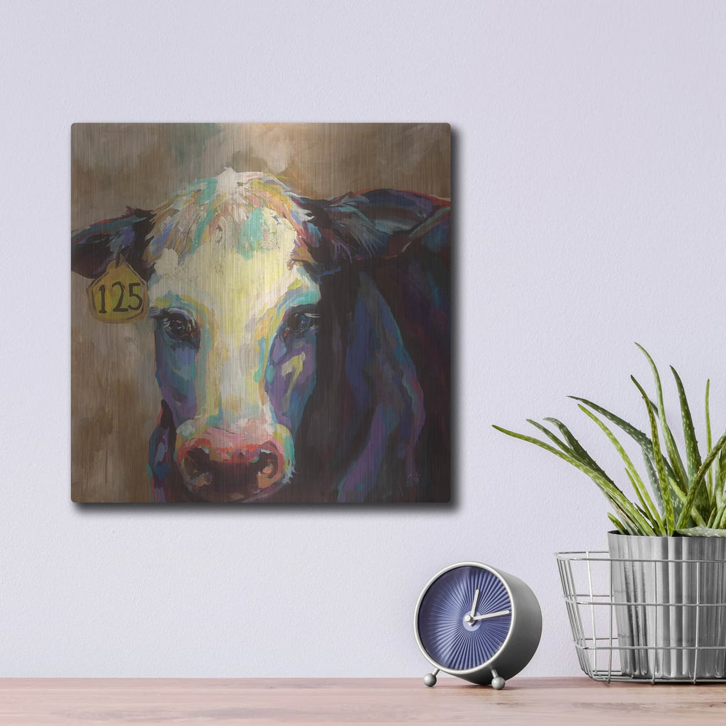 'Betsy II' by Jeanette Vertentes – Metal Wall Art, 12x12 room view