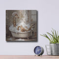 'The Long Bath' by Veve – Metal Wall Art, 12x12 room view