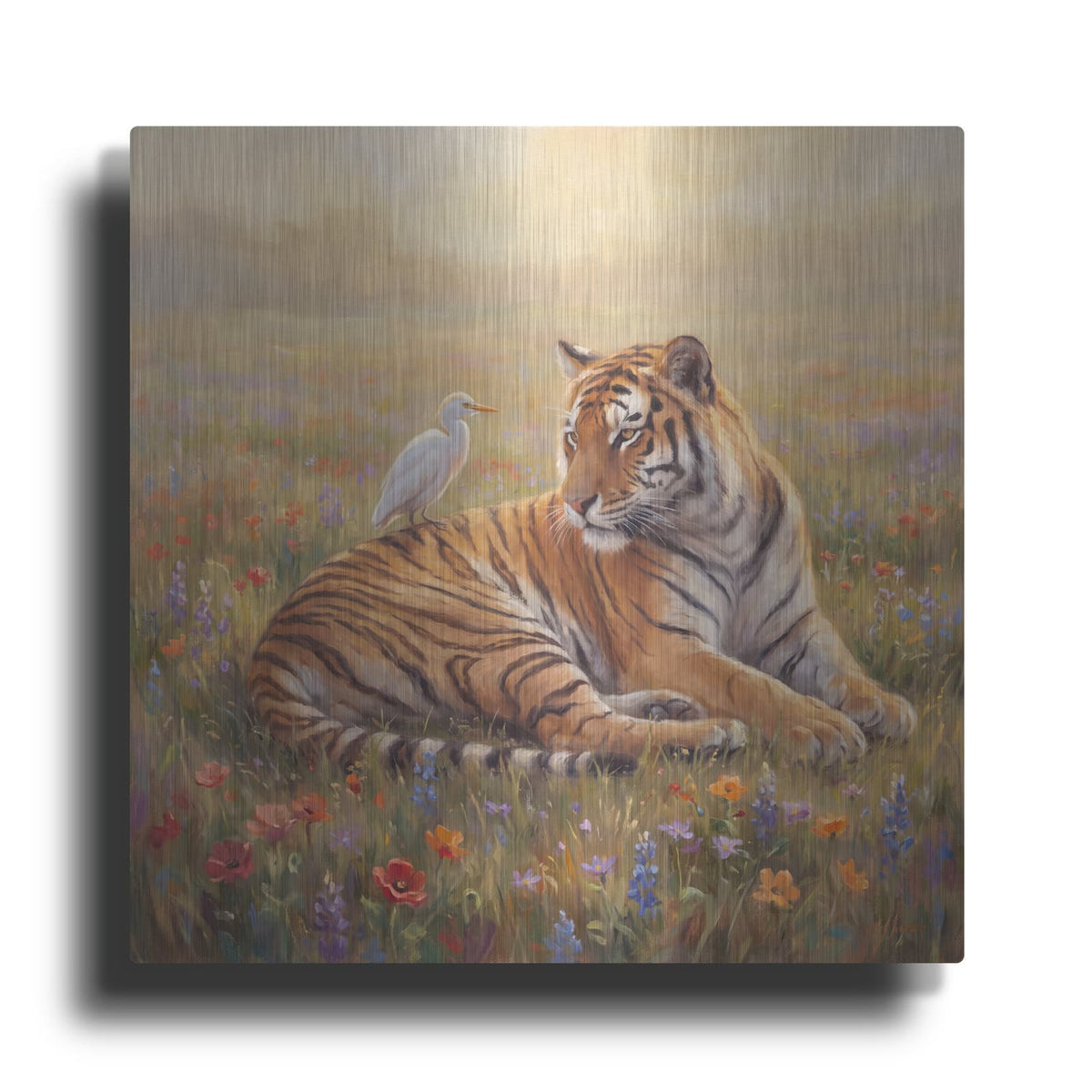 'The Watchful Guardian' by Veve – Metal Wall Art