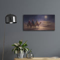 'Three Wise Men' by Veve – Metal Wall Art, 24x12 room view