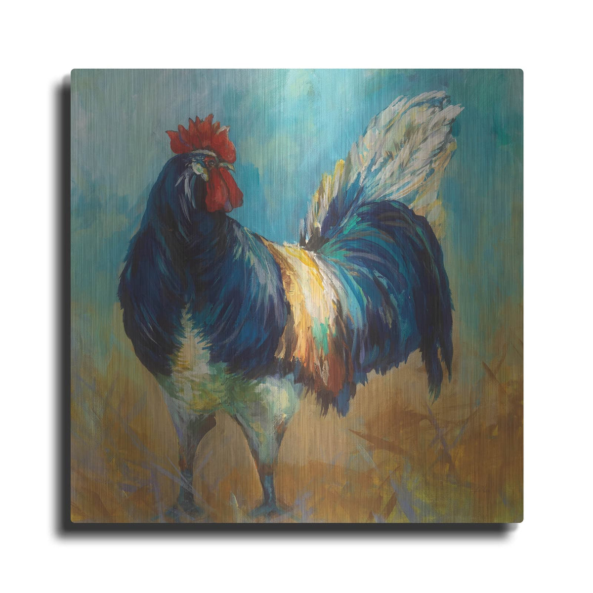 'Cocky' by Jeanette Vertentes – Metal Wall Art