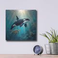 'Unexpected Friendship Depths of Trust' by Veve – Metal Wall Art, 12x12 room view